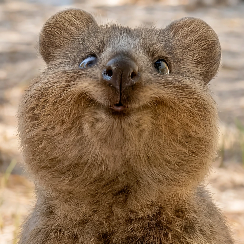 Face like a teddy bear